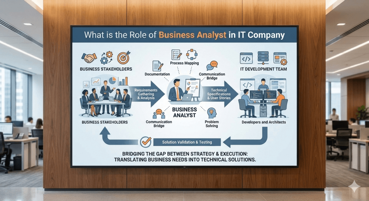What is the Role of Business Analyst in IT Company