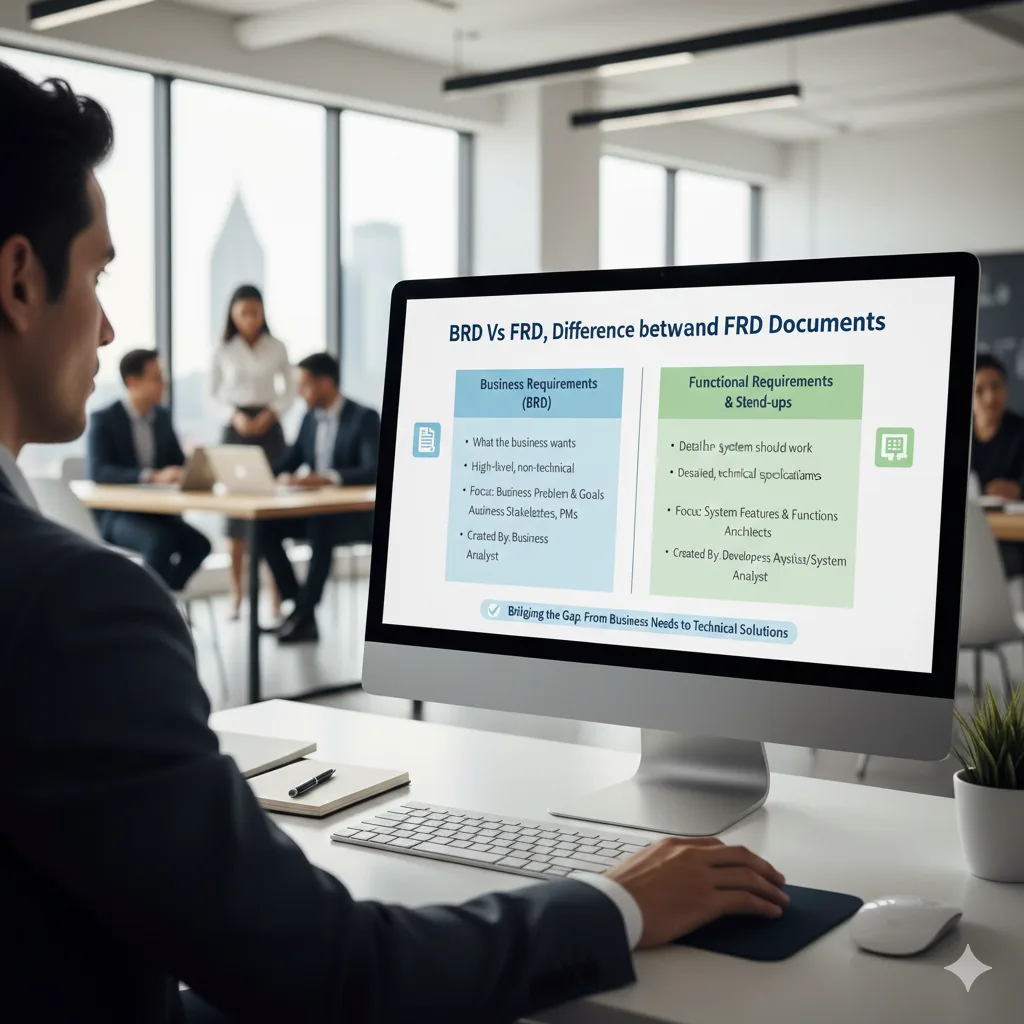 BRD Vs FRD, Difference between BRD and FRD Documents