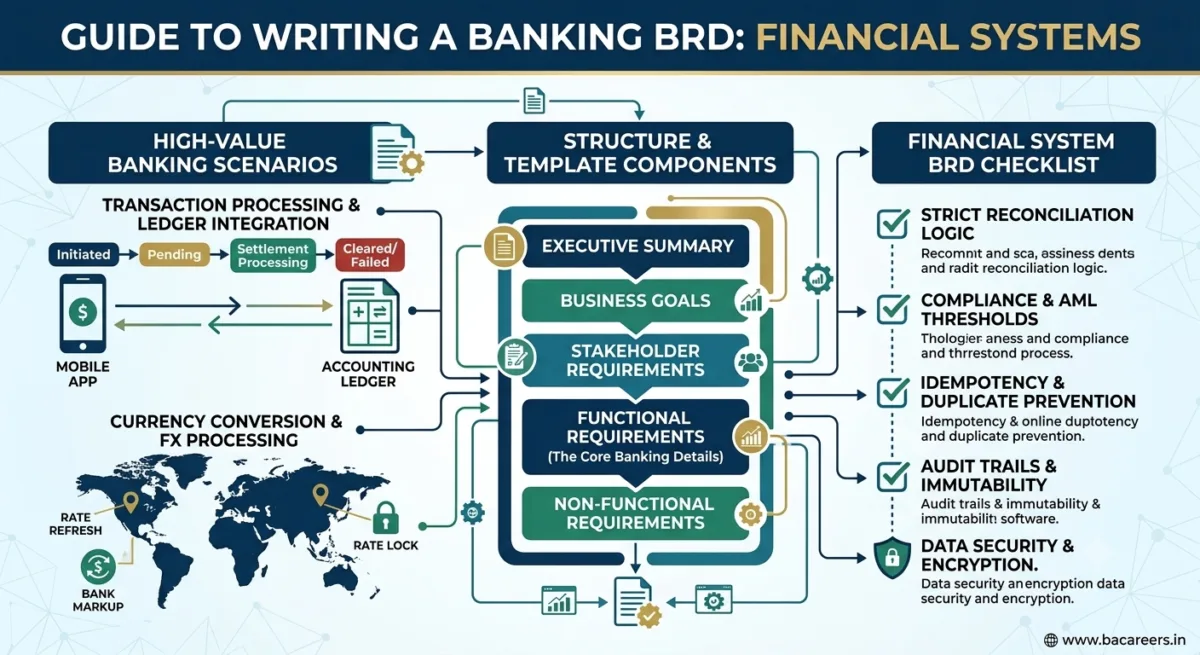 How to Write a Banking BRD: Templates, Examples & Functional Rules