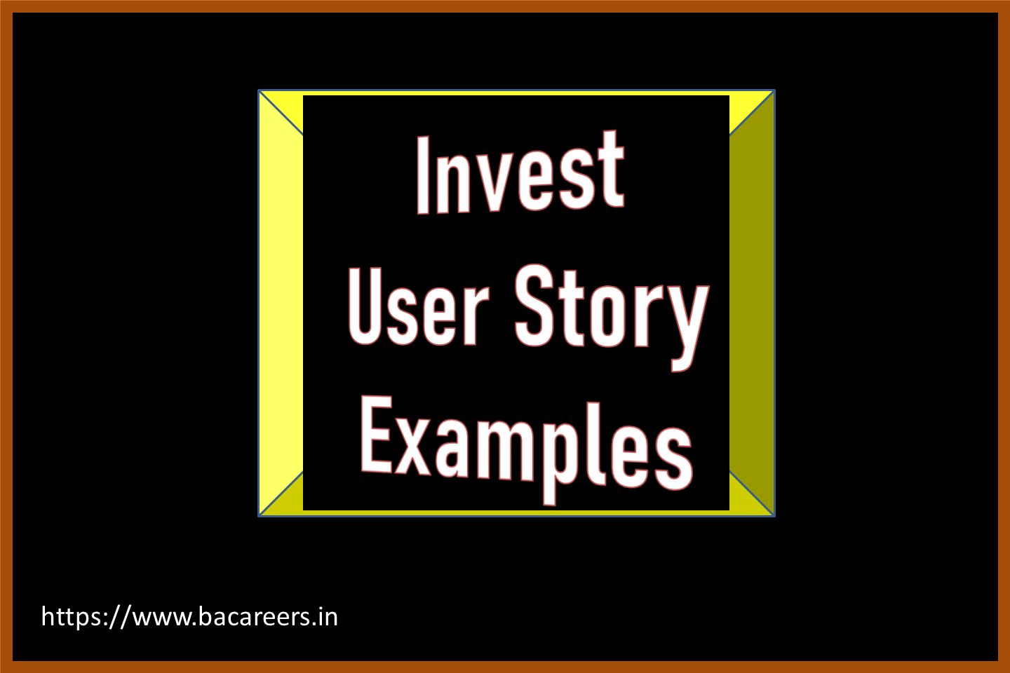 Invest User Story Examples