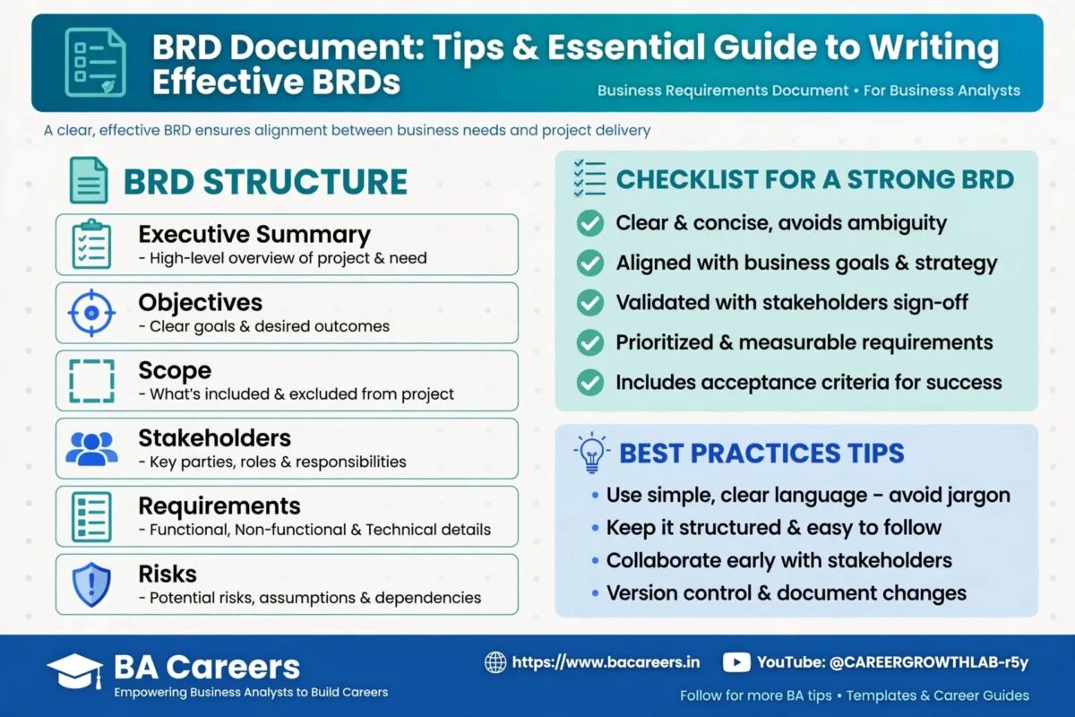 BRD Document: Tips & Essential Guide to Writing Effective BRDs