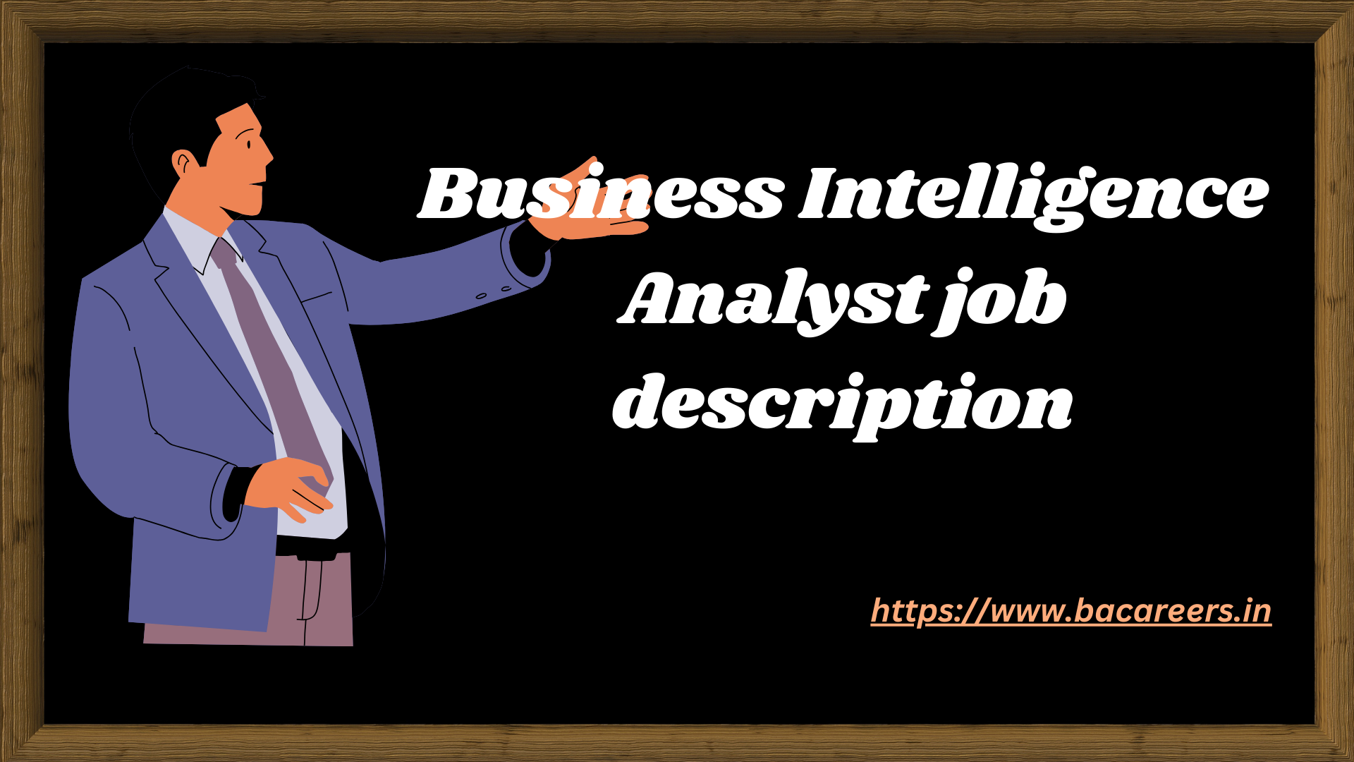 Business Intelligence Analyst job description