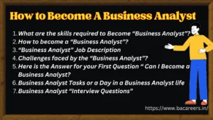 How to Become A Business Analyst