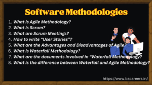 Software Methodologies