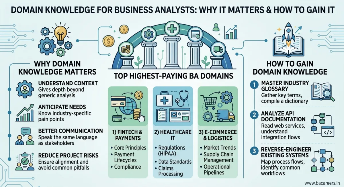 Domain Knowledge for Business Analysts: Why It Matters & How to Gain It