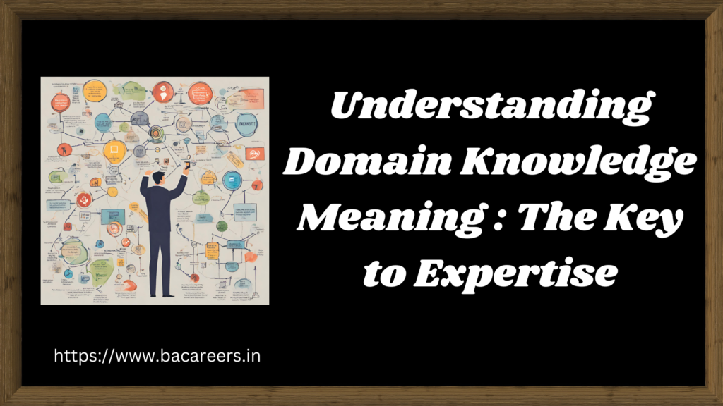 domain knowledge meaning