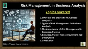 Risk Management in Business Analysis