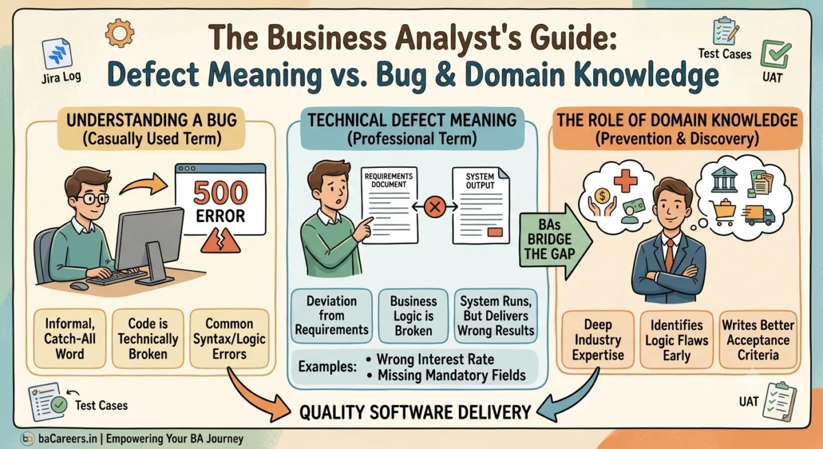 Defect Meaning vs. Bug: Understanding Software Testing Issues