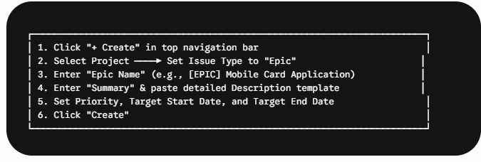 Step-by-Step Actions in Jira